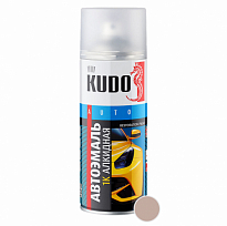 KUDO KU-4014 Эмаль авто. номерная "Бежевая 236" 520мл 1/6шт